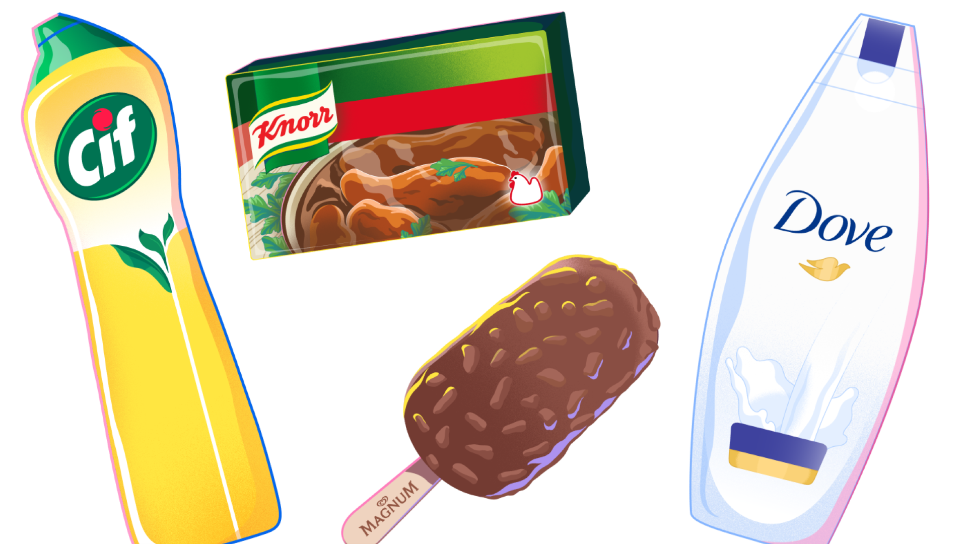 Vari prodotti Unilever