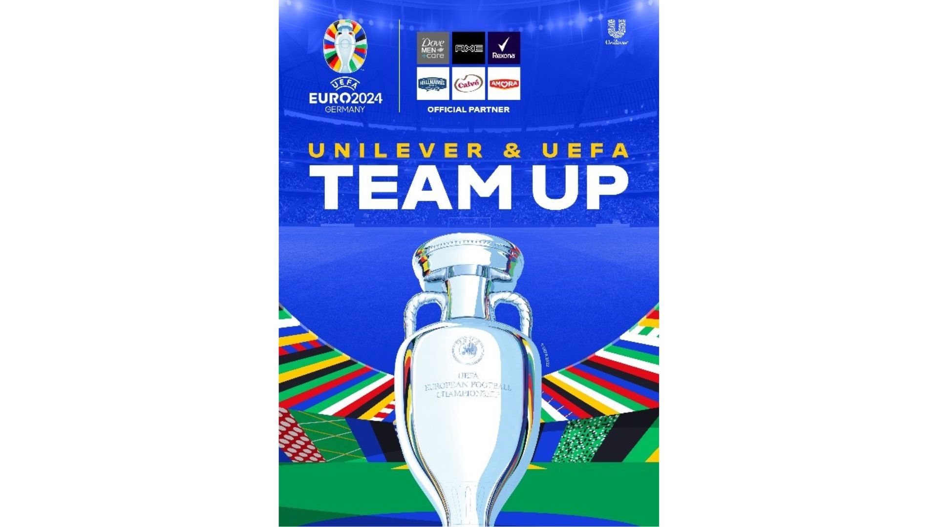 Coppa UEFA e loghi dei brand