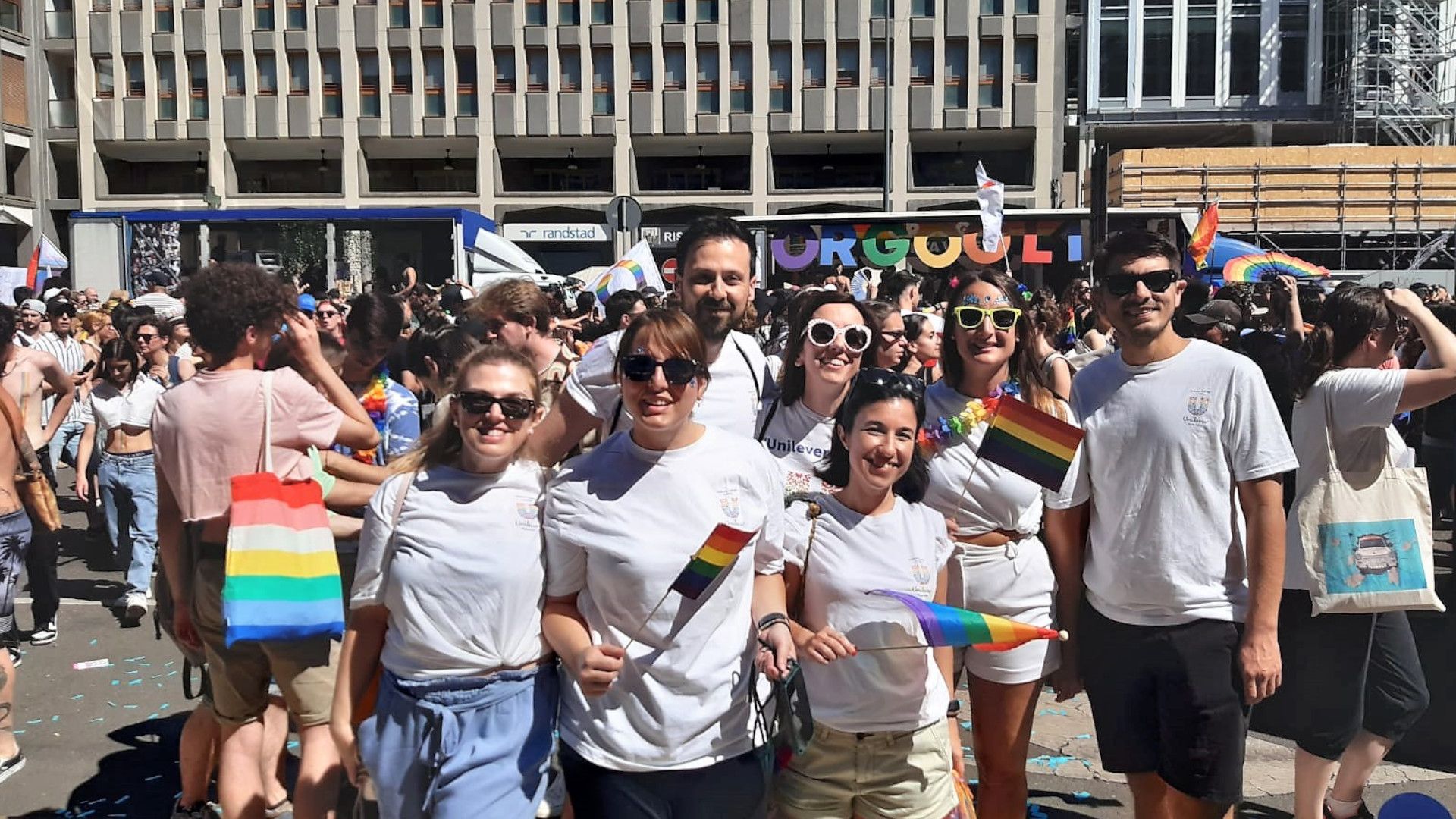 Unilever Italia al Pride di Milano